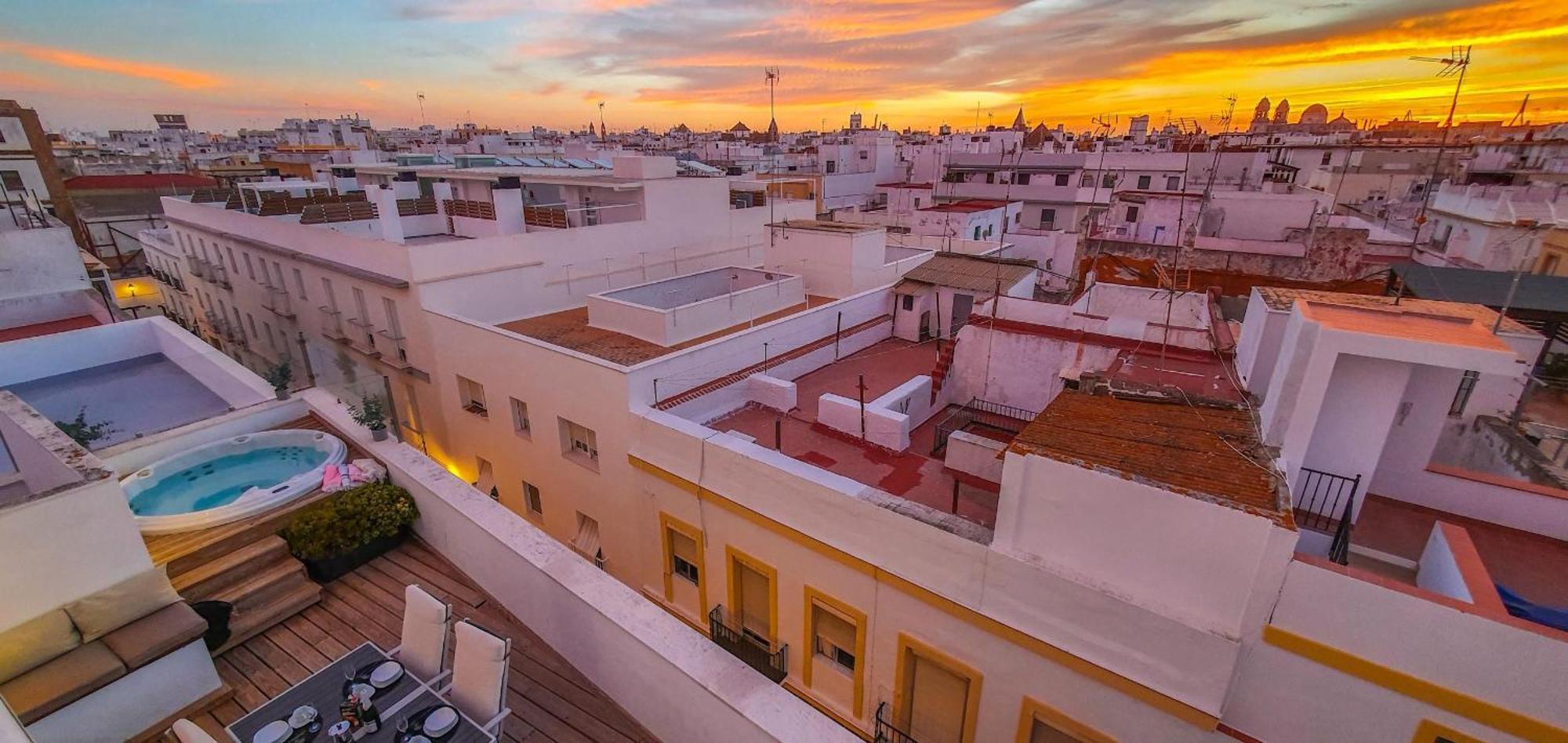 Penthouse With Jacuzzi, And Garaje Grupo Ac Gestion Apartment Cadiz Exterior photo